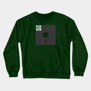 Retro PC Gamer 8in Floppy Crewneck Sweatshirt